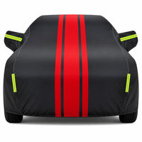 black red