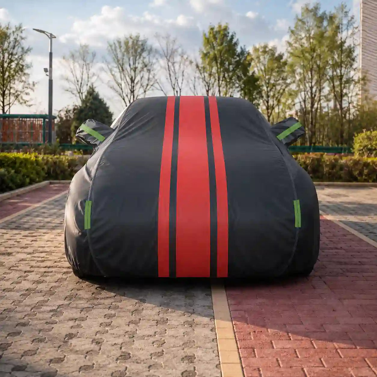 black red