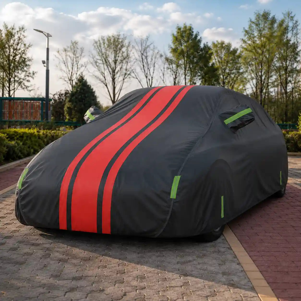 black red
