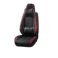 Black with red border