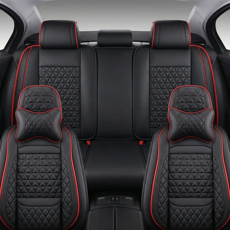 Black with red border