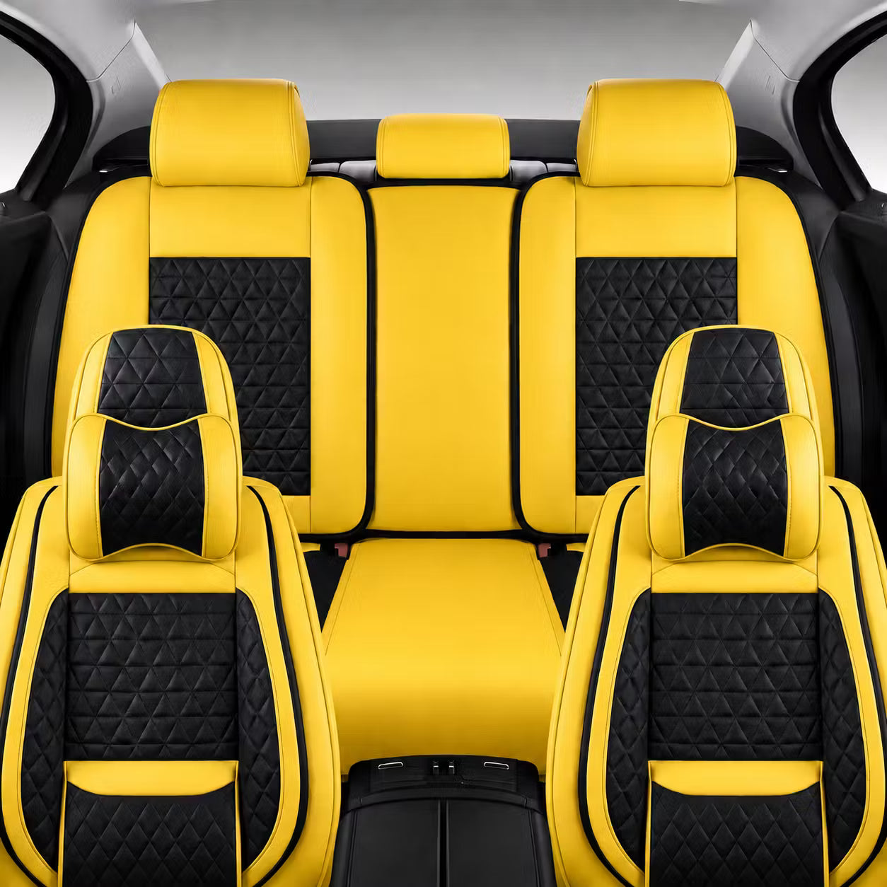 black yellow