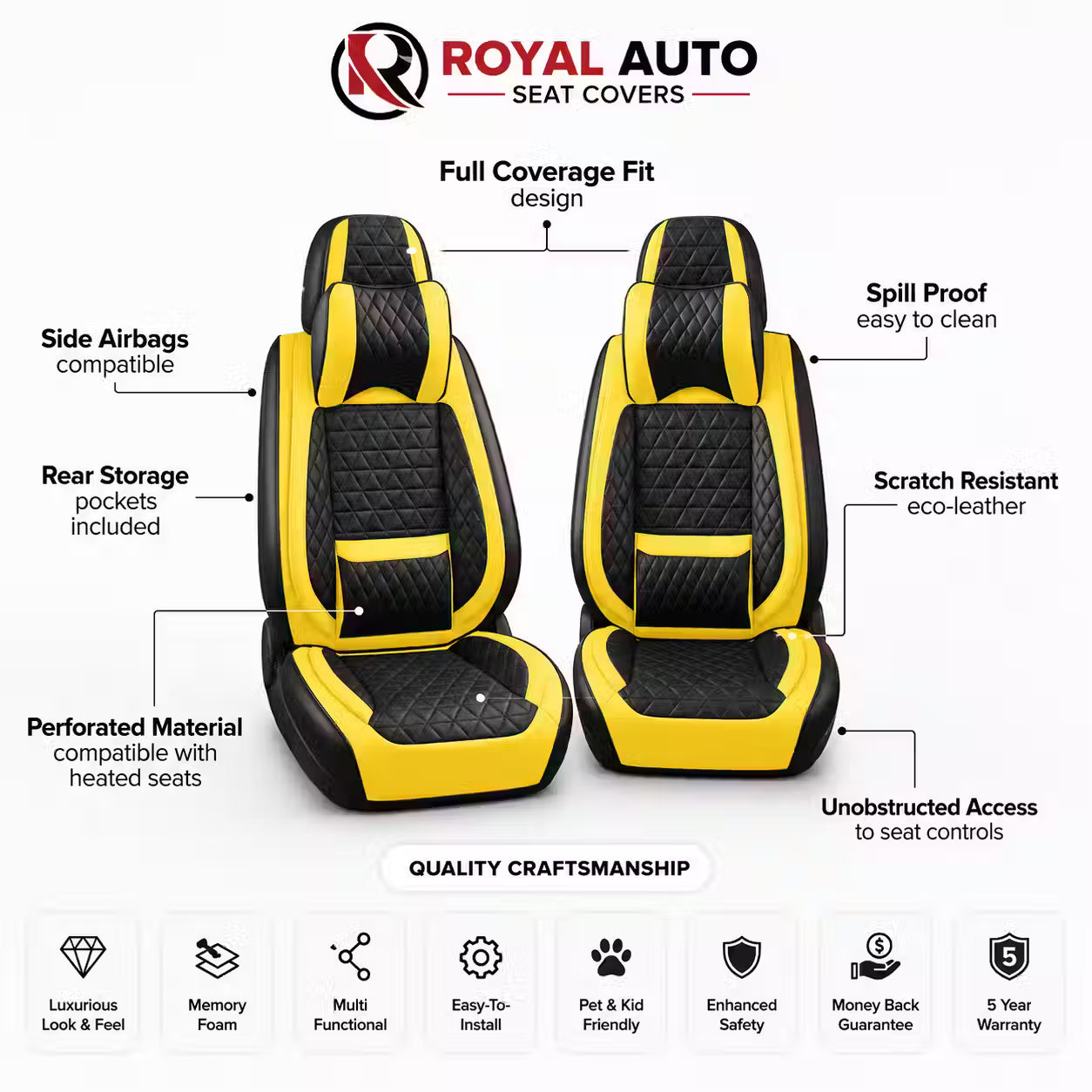black yellow