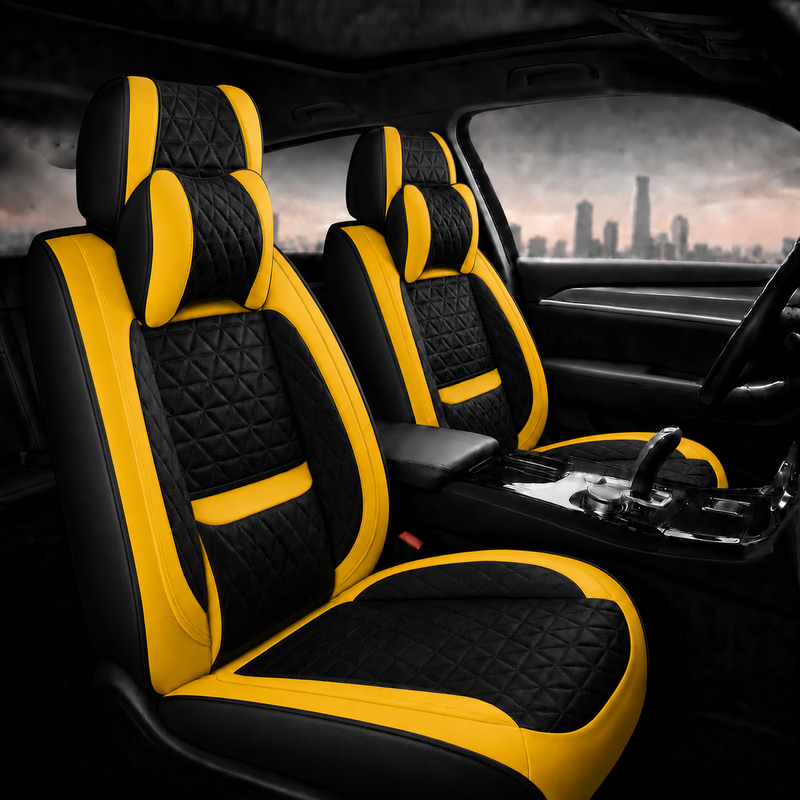 black yellow
